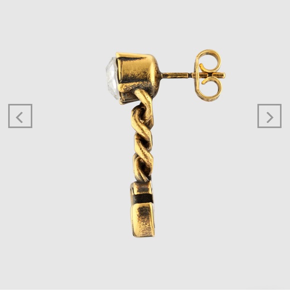 Double G Drop Earrings (bag not included) - Picture 2 of 7